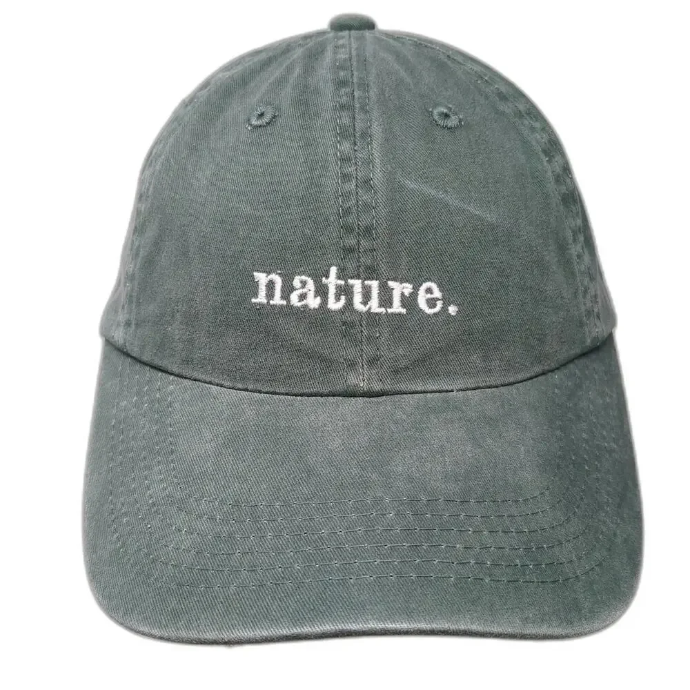 Port Authority Baseball Cap Green One Size nature 06.23.18 Slideback Cotton Hat